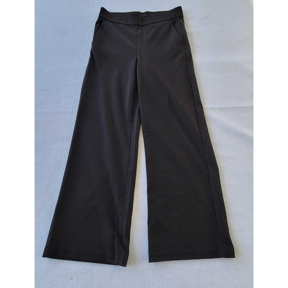 Gloria Vanderbilt Black Wide Leg Pull-On Pants Size 6 NWT